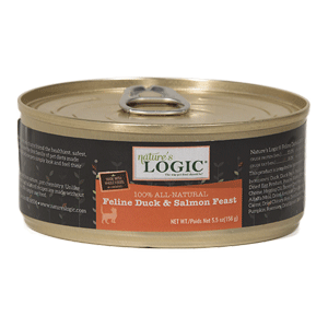 Natures Logic Duck & Salmon Canned Cat Food 24/5.5 oz Natures Logic, natures logic, Duck, Canned, wet, Cat Food, cat, food, salmon, Duck & Salmon, duck and salmon